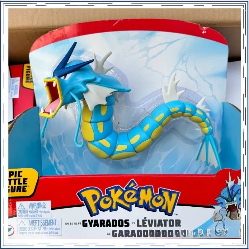 

【In Stock】 Gyarados Pokémon ORIGINAL Action Figure 23cm Large Size Desktop Collection Ornament Model Toys