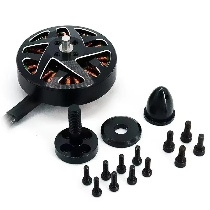 X4108 Brushless - Motor KV600 KV380 6S 8S 5mm Shaft for FPV Multirotor Drone Compatible with 12/14 Inch Propeller