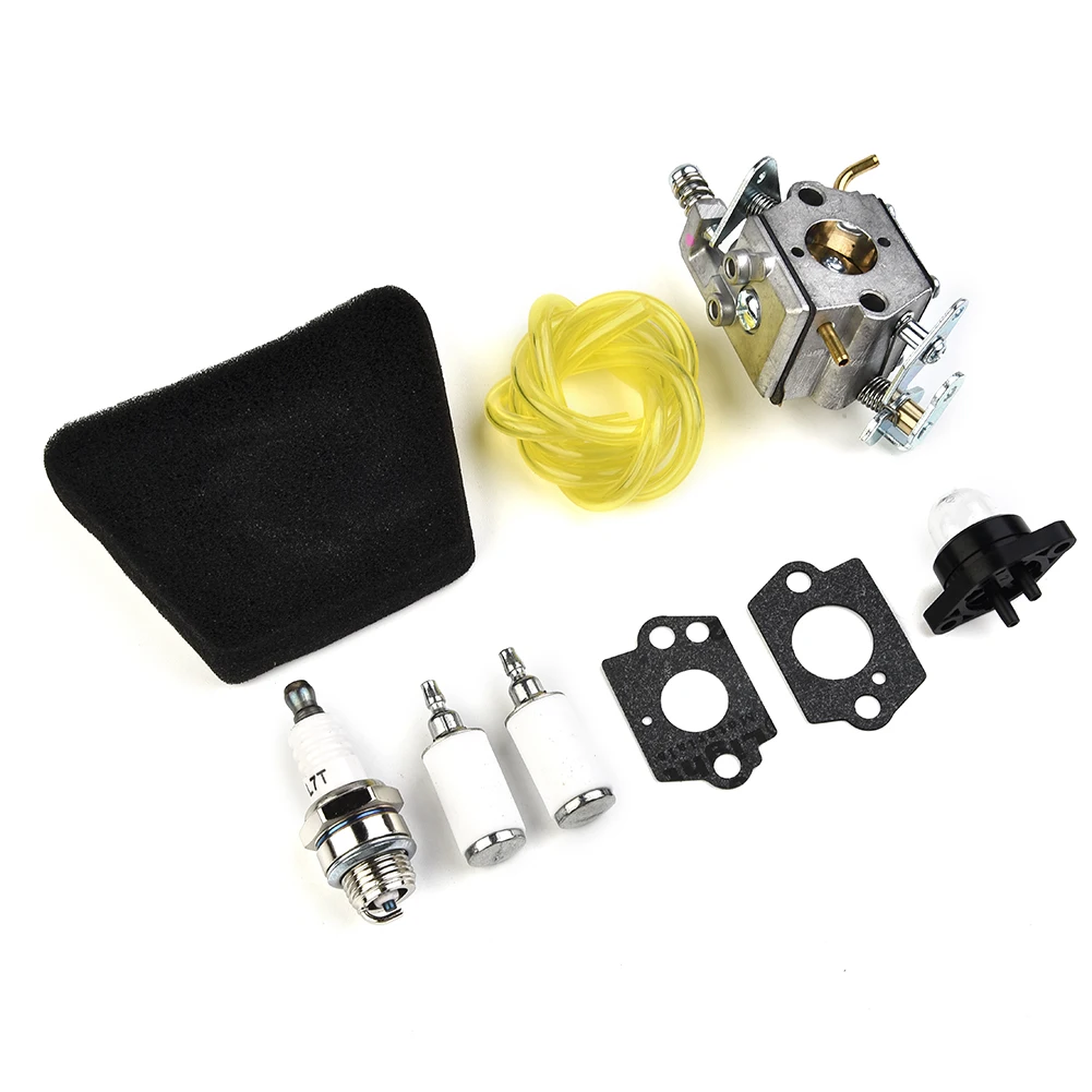 Chainsaw Carburetor kit Engine For Partner 351 352 370 371 Gaskets Motor Pipe Replacement Set Tune up Accessories