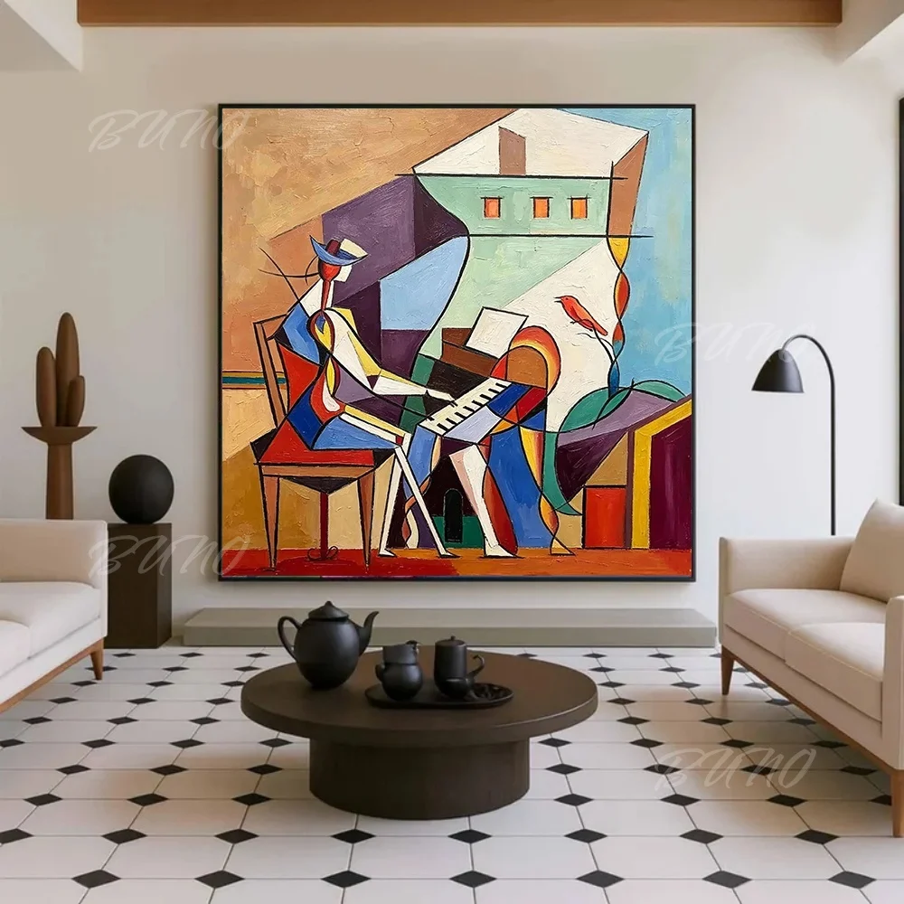 peinture-a-l'huile-abstraite-100-peinte-a-la-main-style-picasso-figure-de-piano-toile-originale-art-mural-pour-la-maison-salon-chambre-a-coucher-decoration