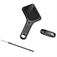 500X Handheld Digital Microscope Rechargeable 3-inch IPS Screen Mini Kids Optical Microscope 8 LED Lights Camera