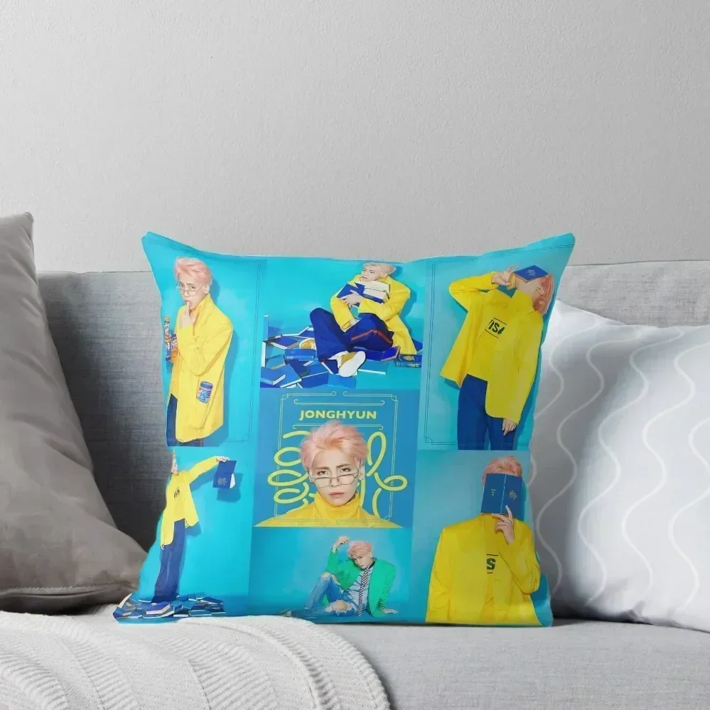 

JONGHYUN - SHE IS Throw Pillow anime girl Cushions Cover Decorative Cushions For Luxury Sofa Ornamental Pillow pillow