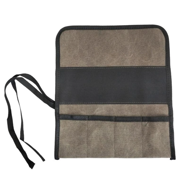 Tool Storage Bag For Wrench Screwdriver Compartments Organisers Tool Roll Up Bag C7AC