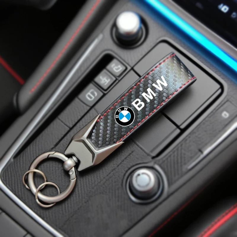 Car PU Leather Keychain rings gifts For BMW F30 F10 E90 F20 E46 E60 E70 E39 E36 E87 X7 E92 E91 E28 X3 X1 X2 X5 X6 E3 Accessories view 5