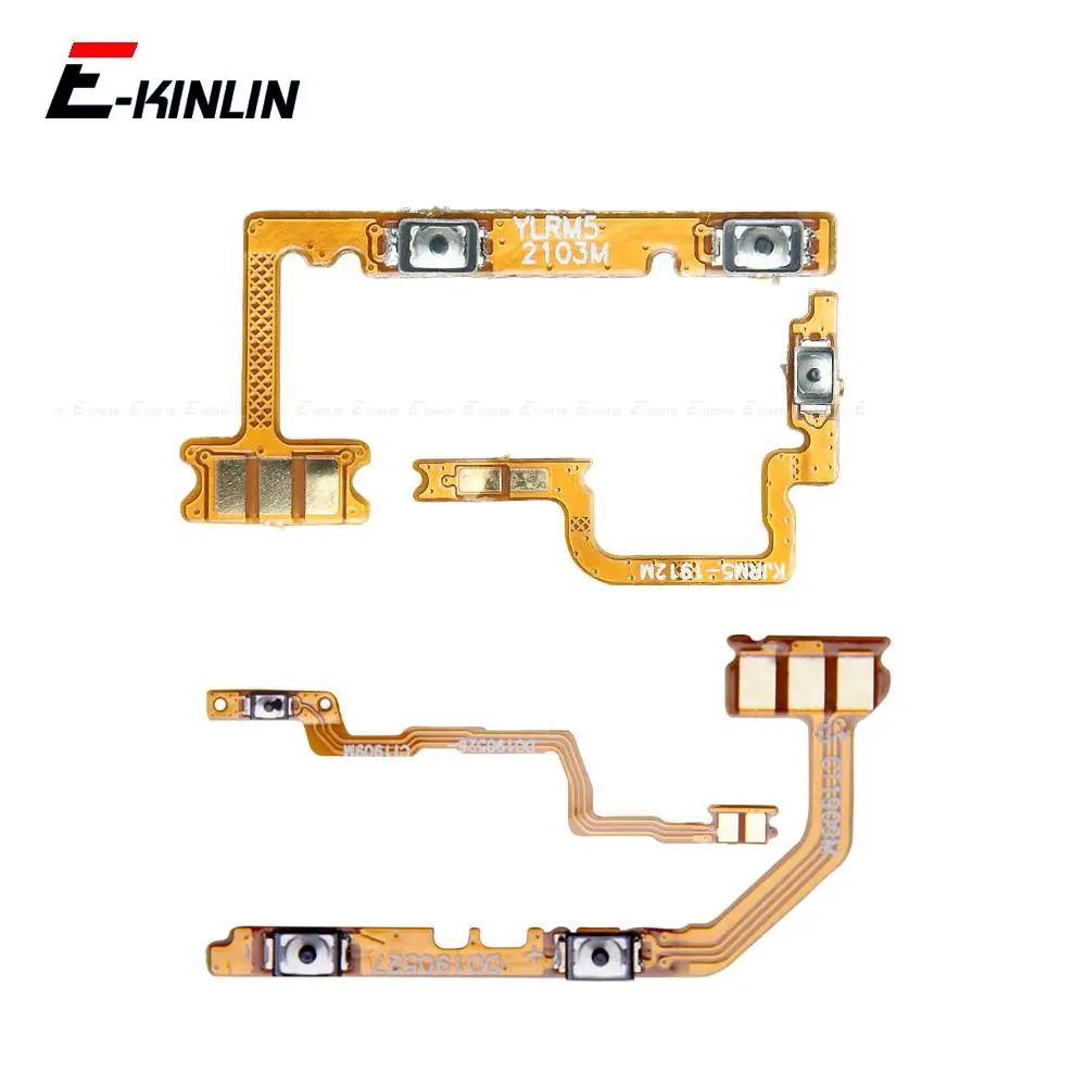 Volume Button ON OFF Key Mute Switch Power Silent Flex Cable For OPPO Realme 5 5s 5i 3 3i Pro Repair Parts