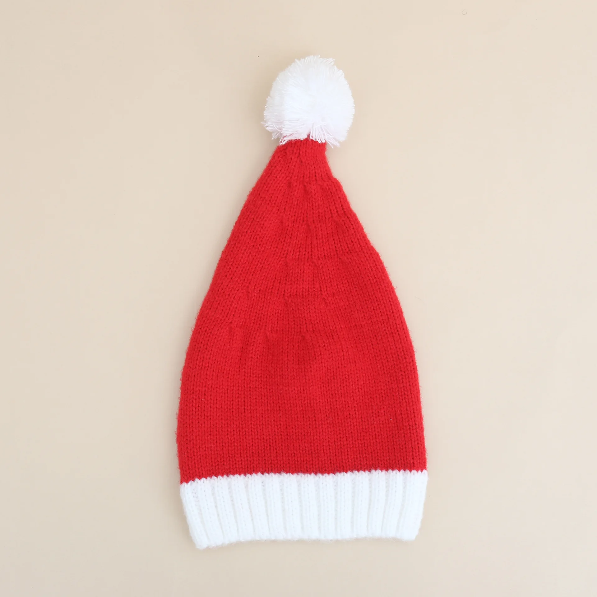 

Hugger Toque шапка-бини с черепом, толстая вязаная рождественская классическая красная шапка для родителей и детей, праздничное украшение Claus Travis 2M855