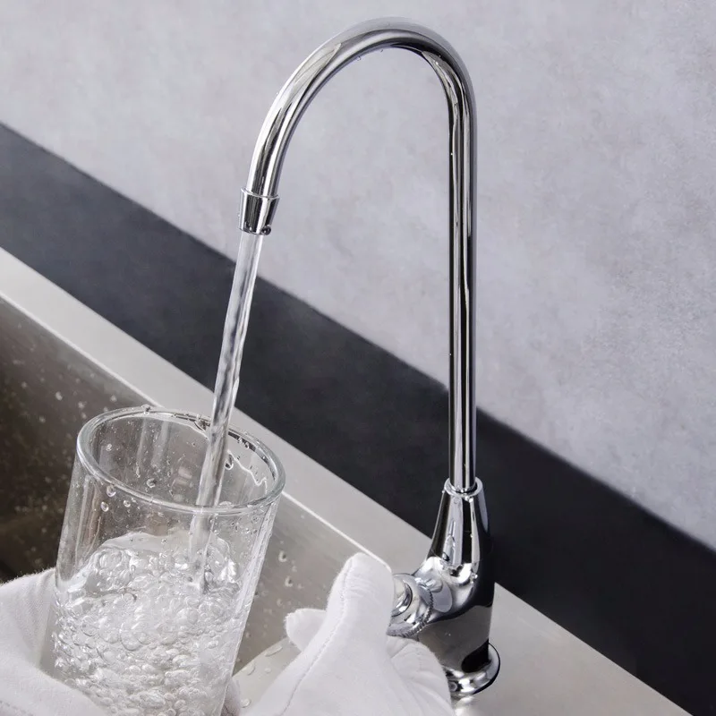 Solid Brass Drinking Water Tap Press Type for Public Park Municipal Use Lead Free Design Spring Loaded Corrosion Resistant