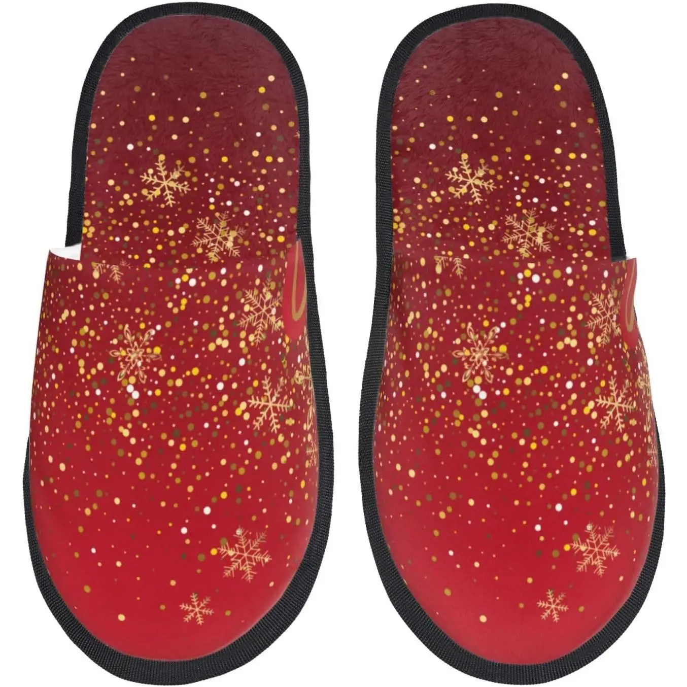 

Женские тапочки с рождественским принтом, домашняя меховая обувь, мужская парная обувь, теплая женская обувь для дома и улицы