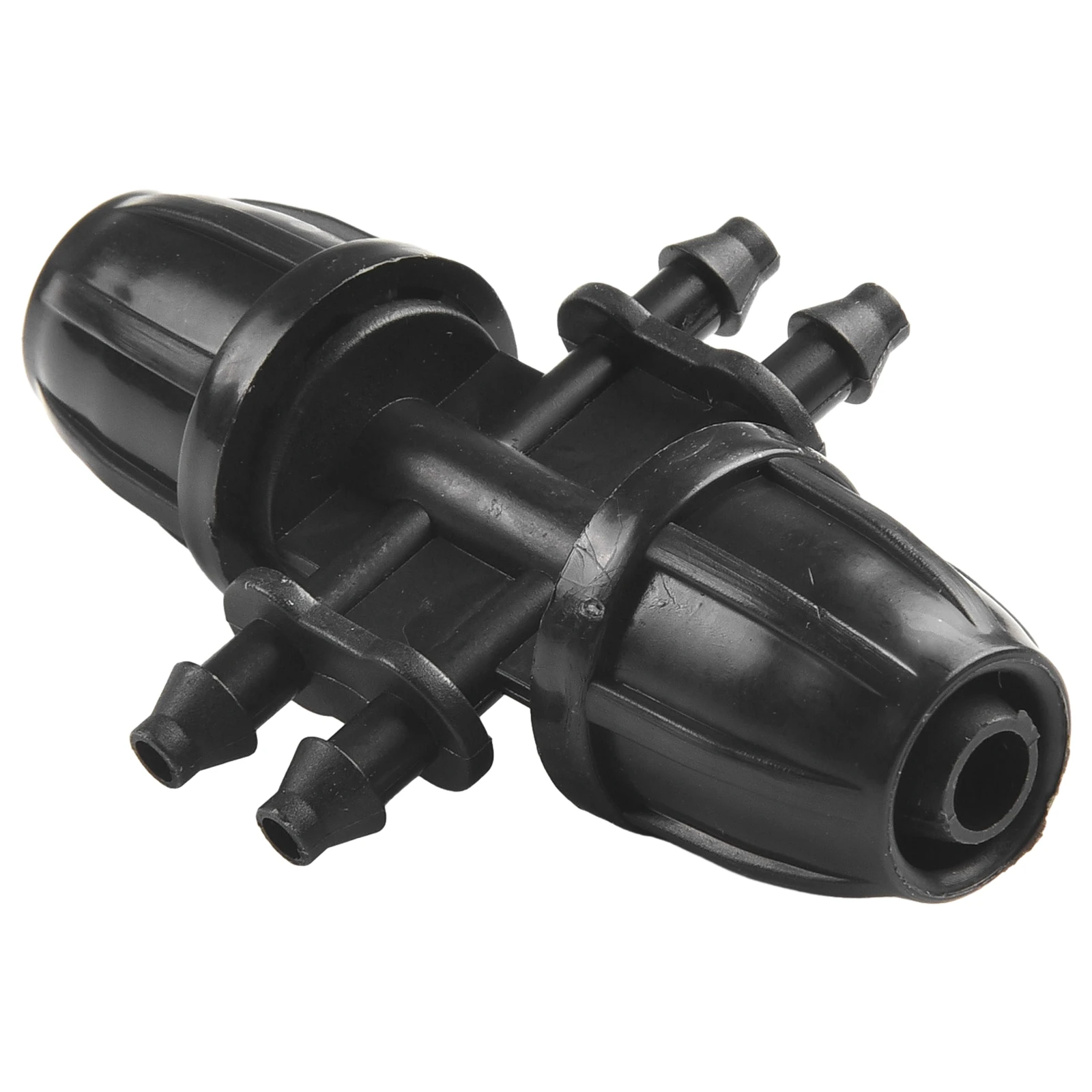 Pipe Fittings Tube 10cm/3.93 Inch Anti-drip Black Plastic Tube Greenhouse Garden And Agricultural Watering 10PCS Brand New