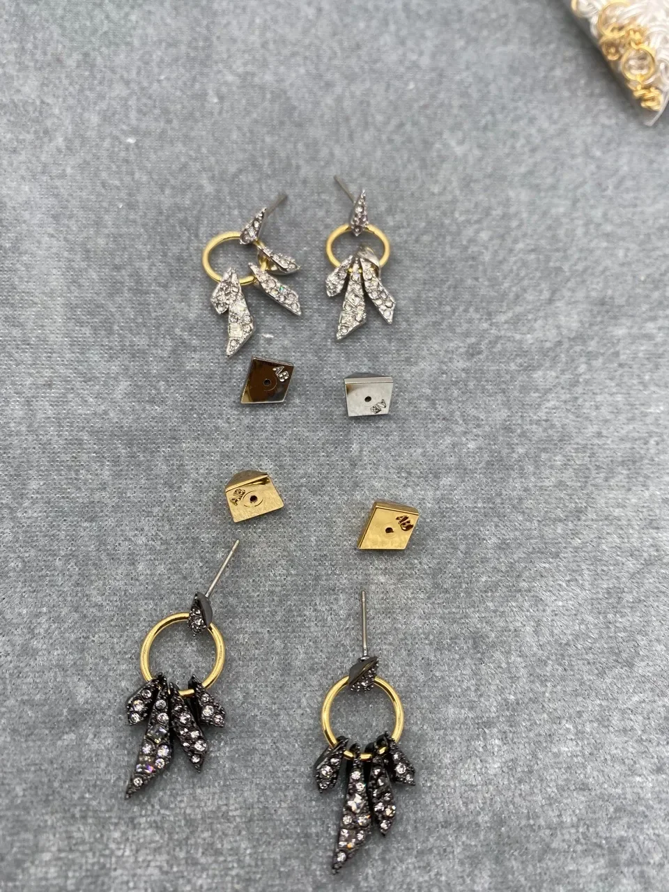 

European And American Fashion Designers Create Fashion Trend Leisure Full Of Zircon Earrings Jewelry For Woman 2022 Trend