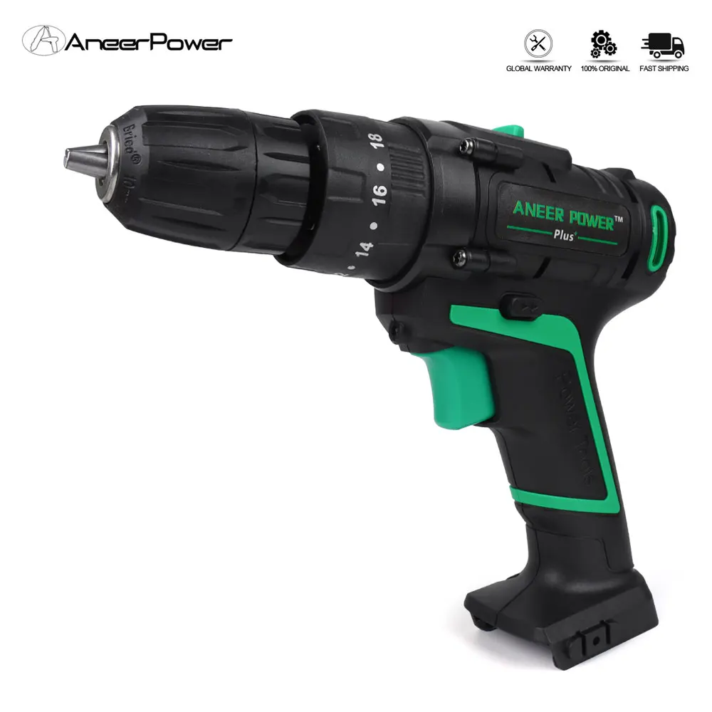 

21V 25V Impact Electric Battery Cordless Hand Electric Drill Three Funct Screwdriver Home Diy (Batteries not included).