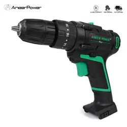 21V 25V Impact Electric Battery Cordless Hand Electric Drill Three Funct Screwdriver Home Diy  (Batteries not included).