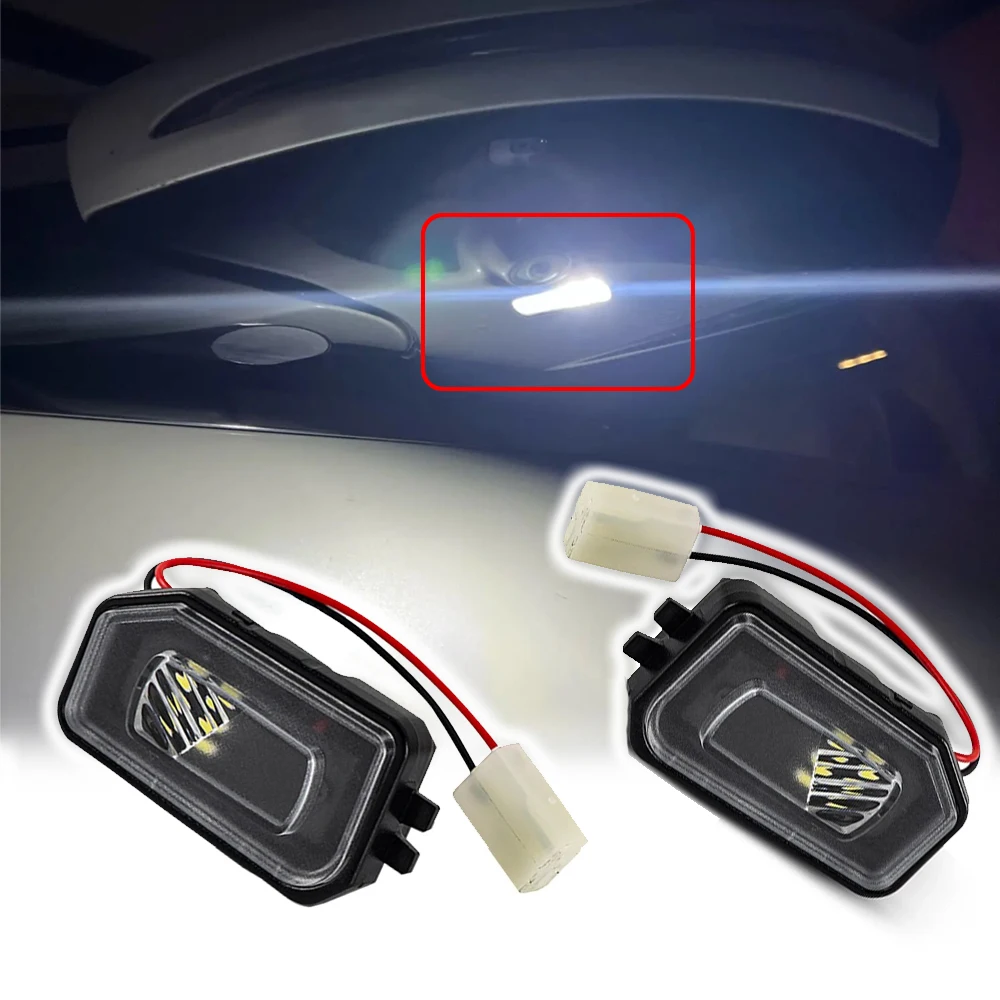 

For Mercedes Benz GLB X247 C257 W205 A205 W206 W247 W213 W222 White LED Under Side Mirror Puddle Light Courtesy Clearance DRL