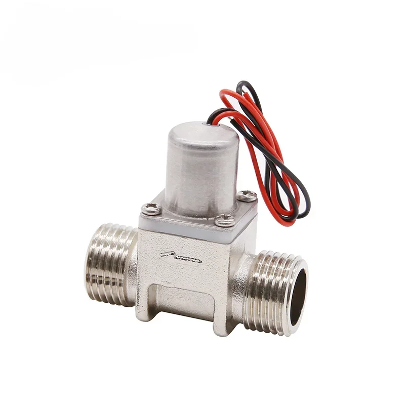 Power Saving Pulse Solenoid Valve Intelligent Flushing Valve Bistable Water Control Solenoid Valve 4 Sub-pipes DN15