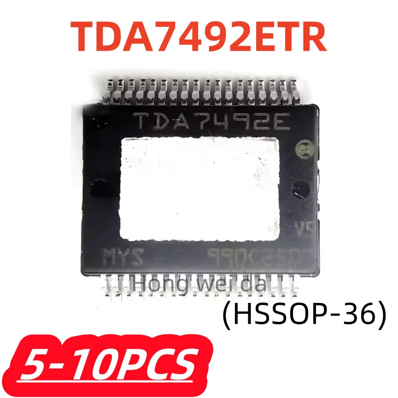 5-10Pcs/lot 100% New TDA7492ETR TDA7492E HSSOP36 Class D Audio Power Amplifier Power Amplifier Original Chip
