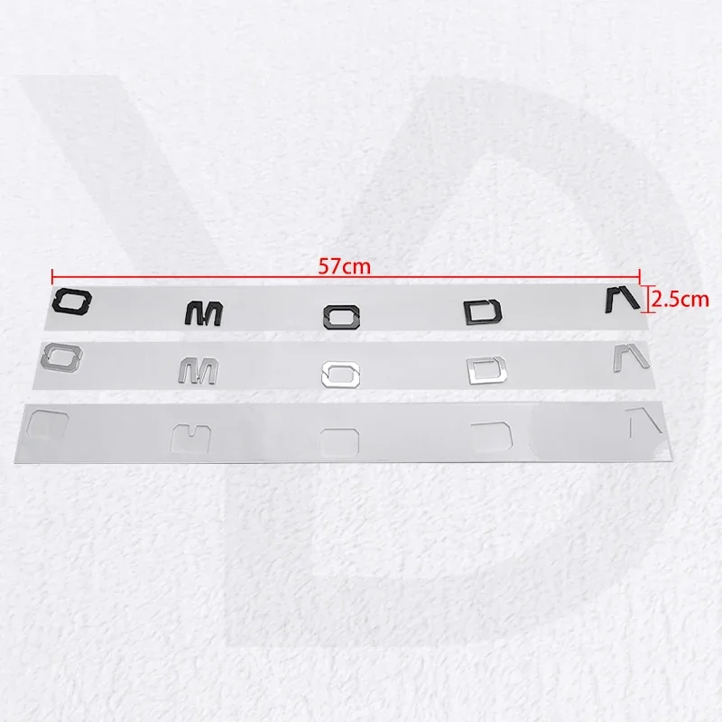

1pcs 3D ABS Car Trunk Stickers Styling for Chery Omoda C5 5 FX 2023 2024 2005-2025 Logo Emblem Lettering Accessories