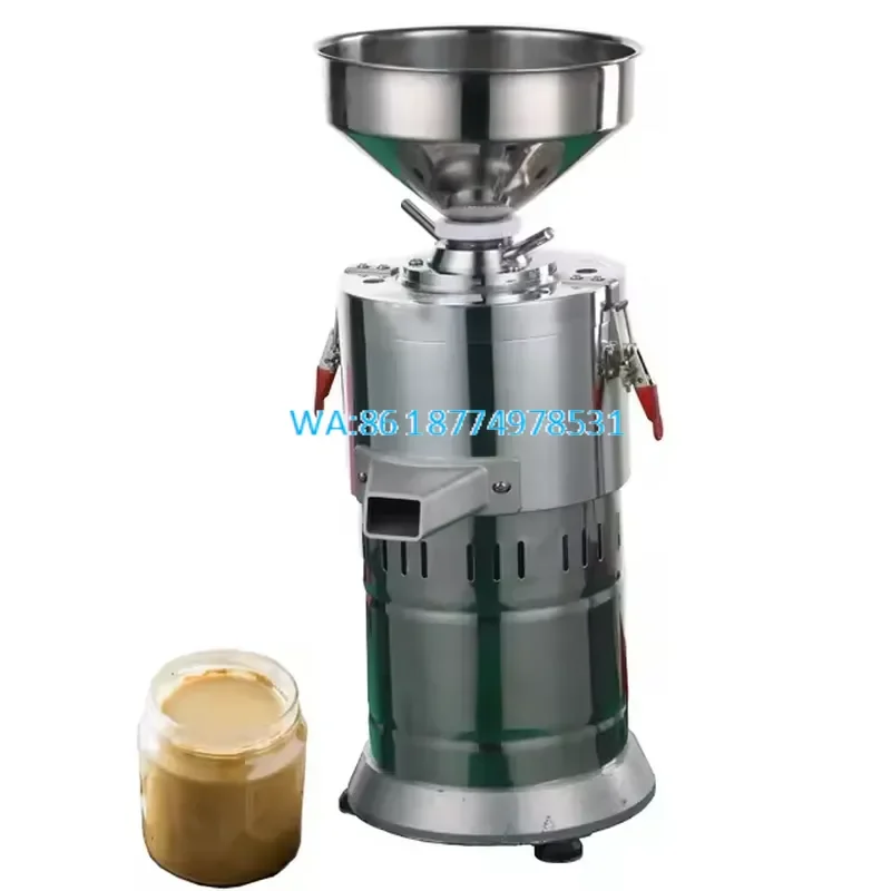 Wmwmnu Commercial Stainless Steel Almond Peanut Butter Maker Grain Processing Machinery for Flour Mill