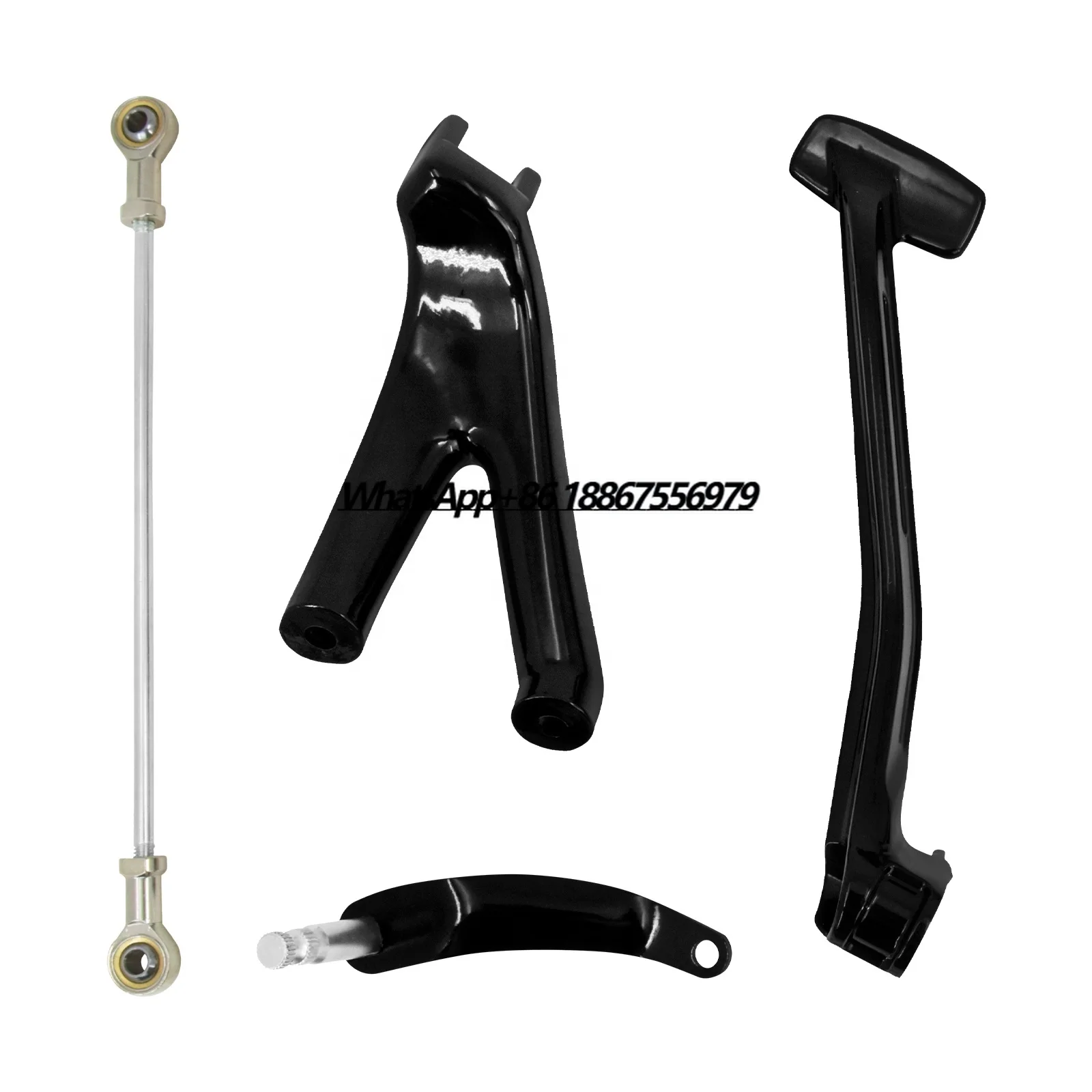 

Motorcycle Billet Aluminum Forward Controls Kit Foot Pegs Fit for Harley Softail Street Bob Low Rider FXLR FXBB FXST 2018-2021