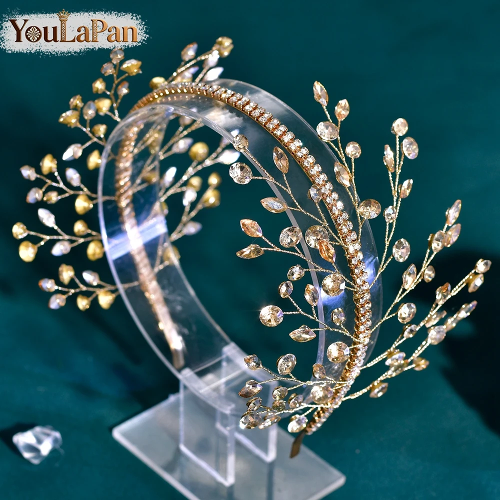 YouLaPan 트렌디 블링 라인스톤 신부 머리띠 샴페 - Wedding Supply Store 리뷰 및 가격