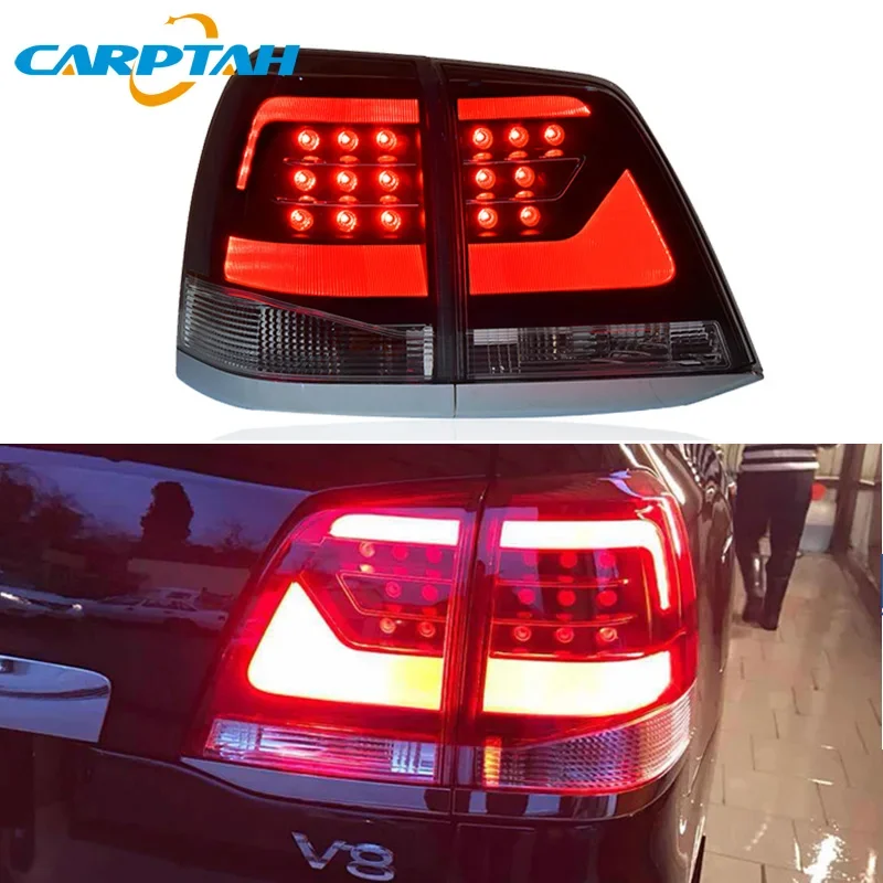 Car LED Taillight Tail Light For Toyota Land Cruiser 200 FJ200 LC200 2008 - 2015 Rear Foglamp + Brake + Reverse  Turn Signal