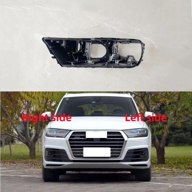 

Headlight Base for AUDI Q7 2016 2017 2018 2019 Headlamp House Car Rear Base Front Auto Headlight Back House