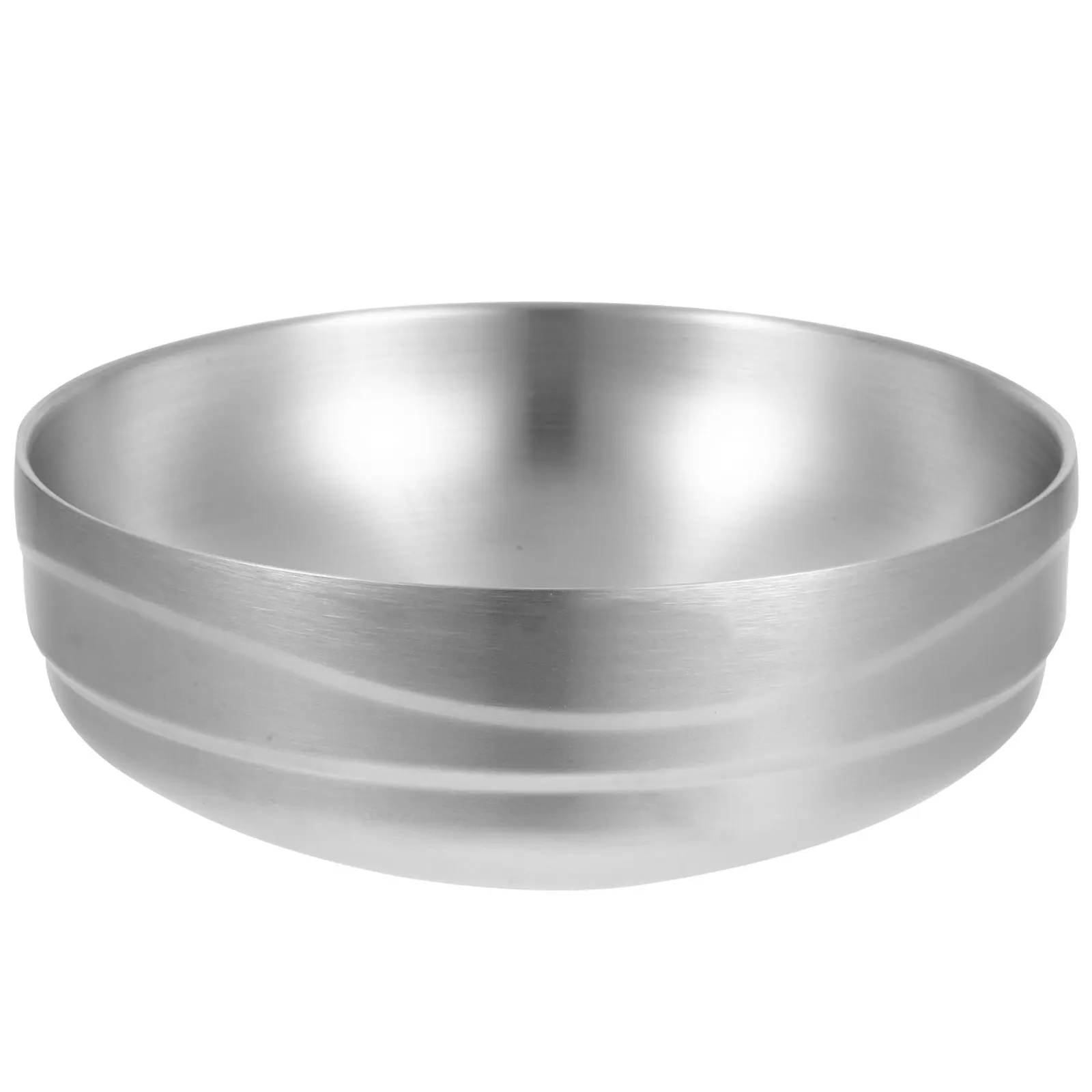 

Ramen Cold Noodle Bowl Double Wall Stainless Steel Soup Bowl Korean Home Restaurant Ramen Bowls Kitchen Use
