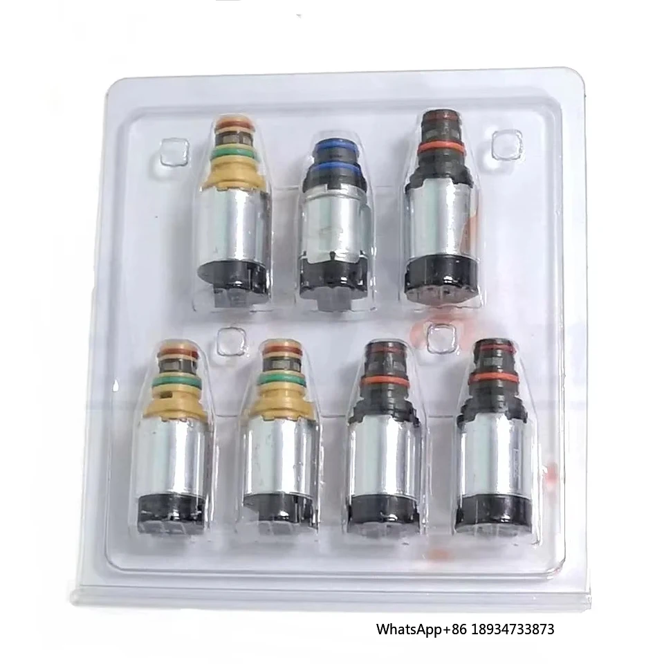 6T40 6T45 6T30 Automatic Transmission OEM Solenoid Kit 7pcs/Set Fit For CRUZE Chevrolet Buick 2048150A