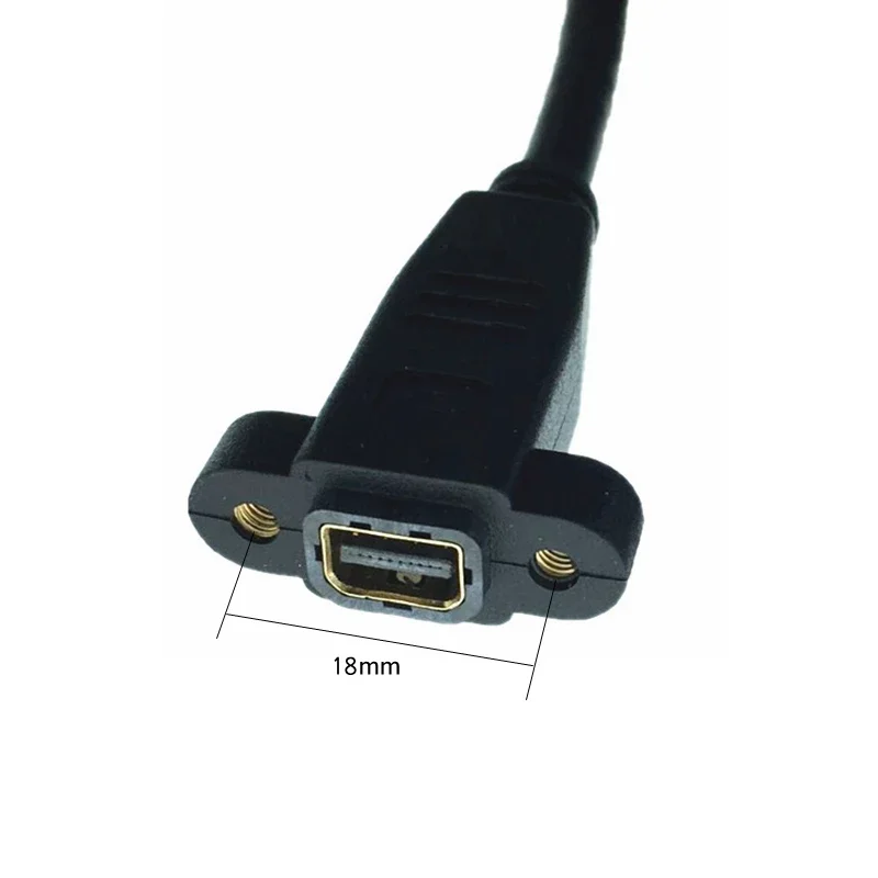 DisplayPort Mini DisplayPort أنثى إلى أنثى موسع DP Mini DP أنثى تمديد كابل 30 سنتيمتر 2K * 4K @ 60 هرتز