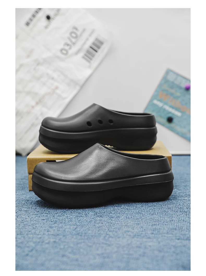 Hotel-Kochschuhe, Vier-Jahreszeiten-Modell, Neu, Rutschfest, Wasserdicht, Ölbeständig, Weiche Sohle, Küchen-Arbeitsschuhe, Herren-Outdoor-Freizeit-Sicherheitsschuhe – Detail 11