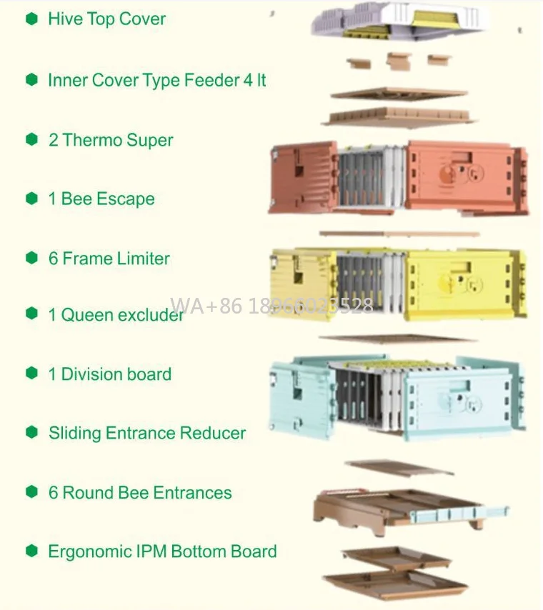 

Beekeeping Tools Animal Husbandry Equipment for Beehives New Multifunctional Plastic