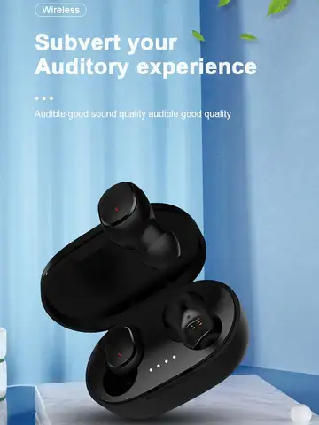 Original A6S TWS Headset Wireless Earphones Bluetooth Headphones Sport Stereo Fone Bluetooth Earbuds for Xiaomi Huawei iPhone