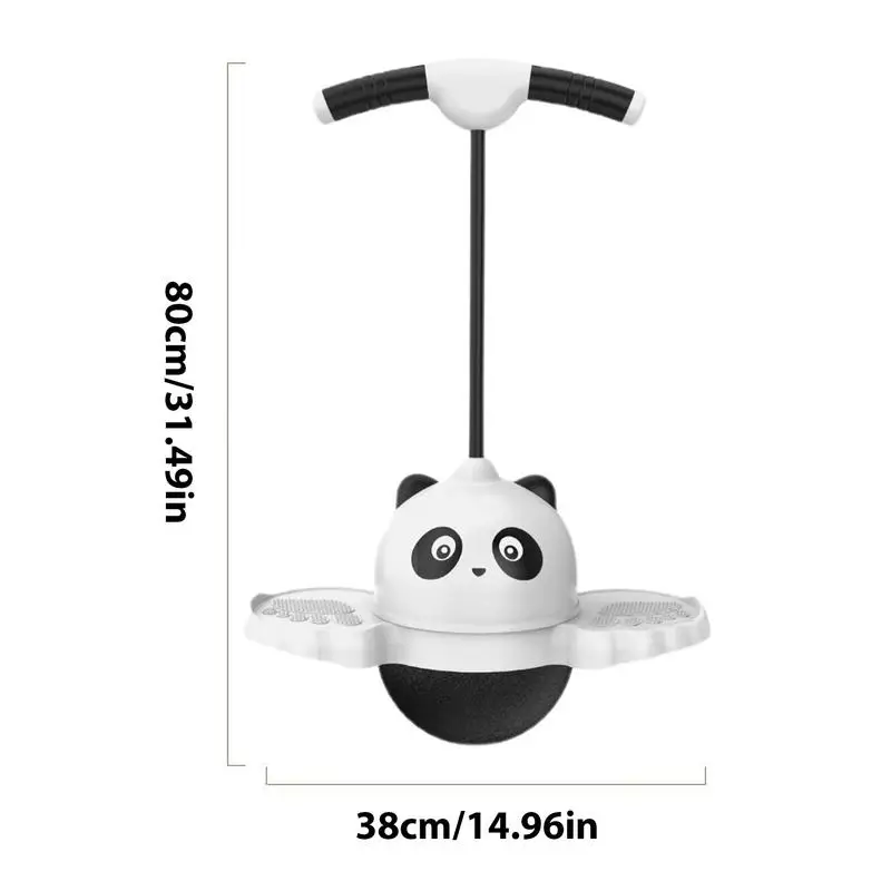 Kids Pogo Stick Cute Children\'s Pogo Sticks Anti-Slip Jumping Toy with Easy Grip Handle Kids Kindergarten Fitness Exercise