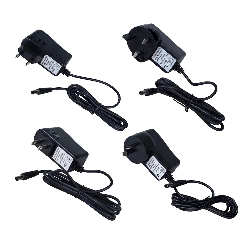DC 9V 1.2A Guitar Pedal Power Supply Adapter AC Black Musical Instrument Guitar Accessories For Effect Pedal EU Plug