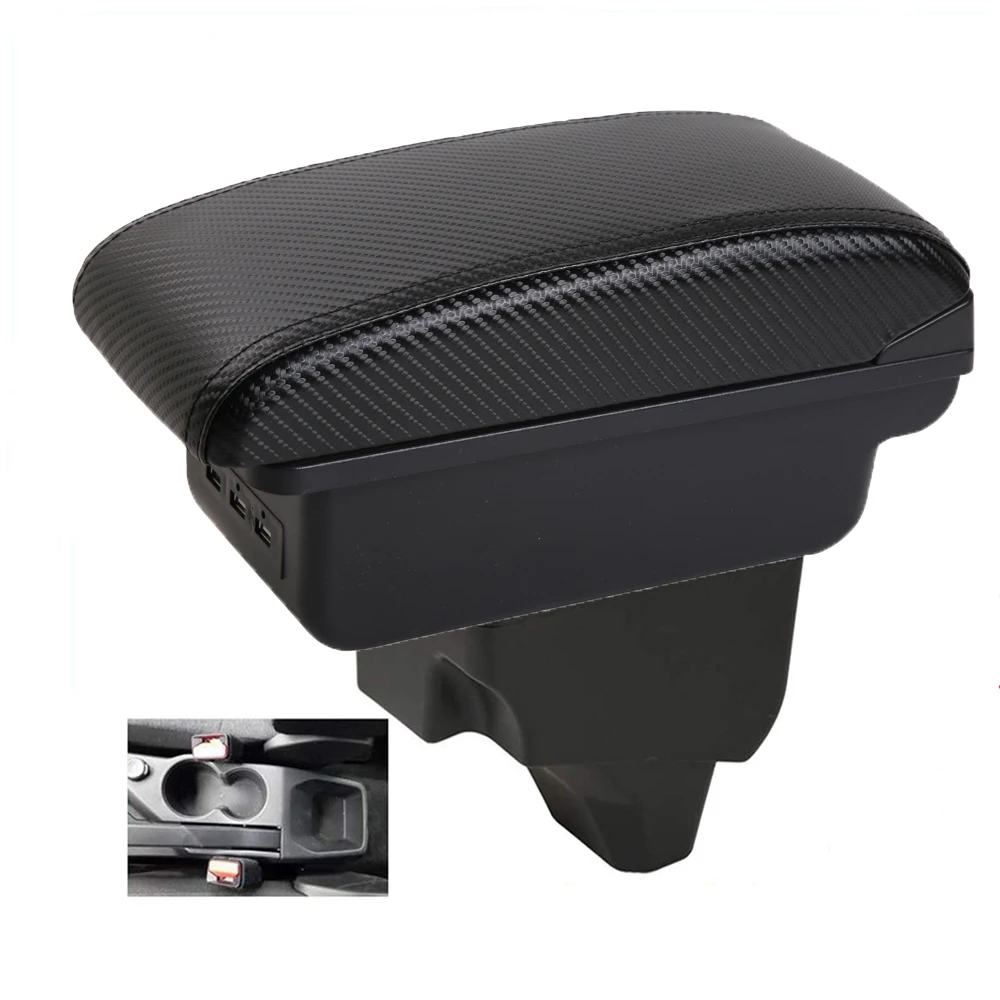 Auto 208 Armsteunbox opbergkoffer voor middenconsole bestuurder elleboogsteun