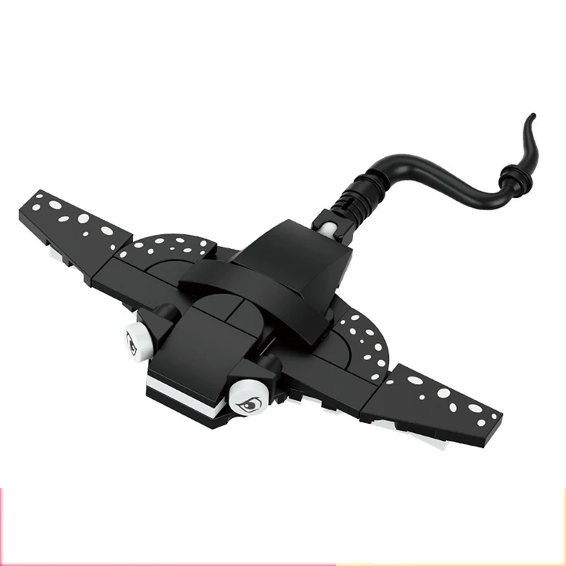  Moc الحشرات نماذج للحيوانات النحل النمل فراشة الكريكيت الجندب الحوت مجموعة اللبنات لتقوم بها بنفسك لغز تجميع اللعب صبي طفل هدية #6