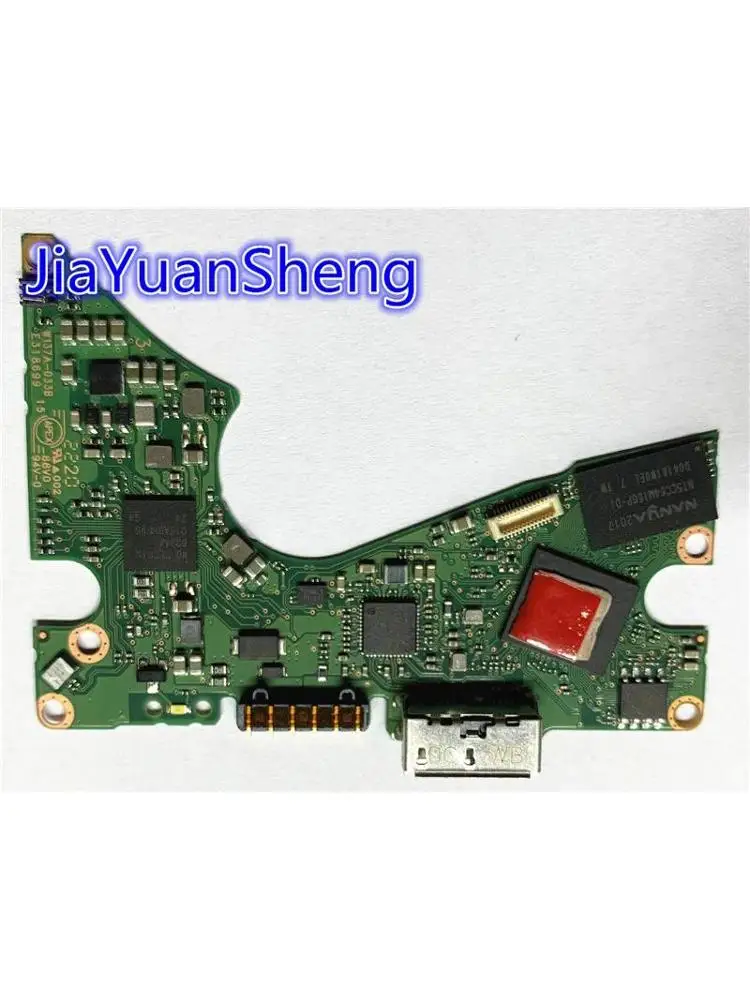 2060 810035 000 WD40NDZW WD50NDZW HDD PCB tablica logiczna kodowania: 2060-810035-000 obr P0 810035-100 — zdjęcie 2