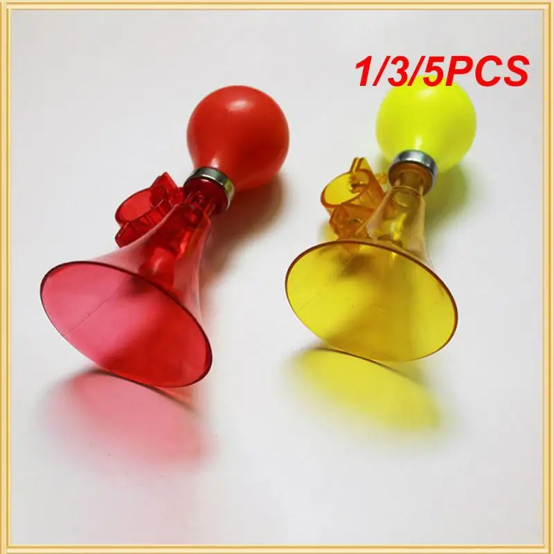 1/3/5PCS Barometric Pressure Air Horn Simple Bell Durable Accessories Red Horn Creativity