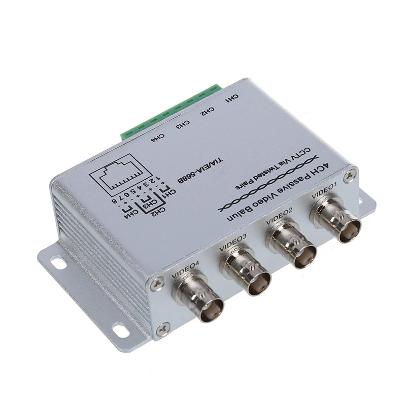 ABSE-3X UTP 4 Channel Passive Video Balun Transceiver