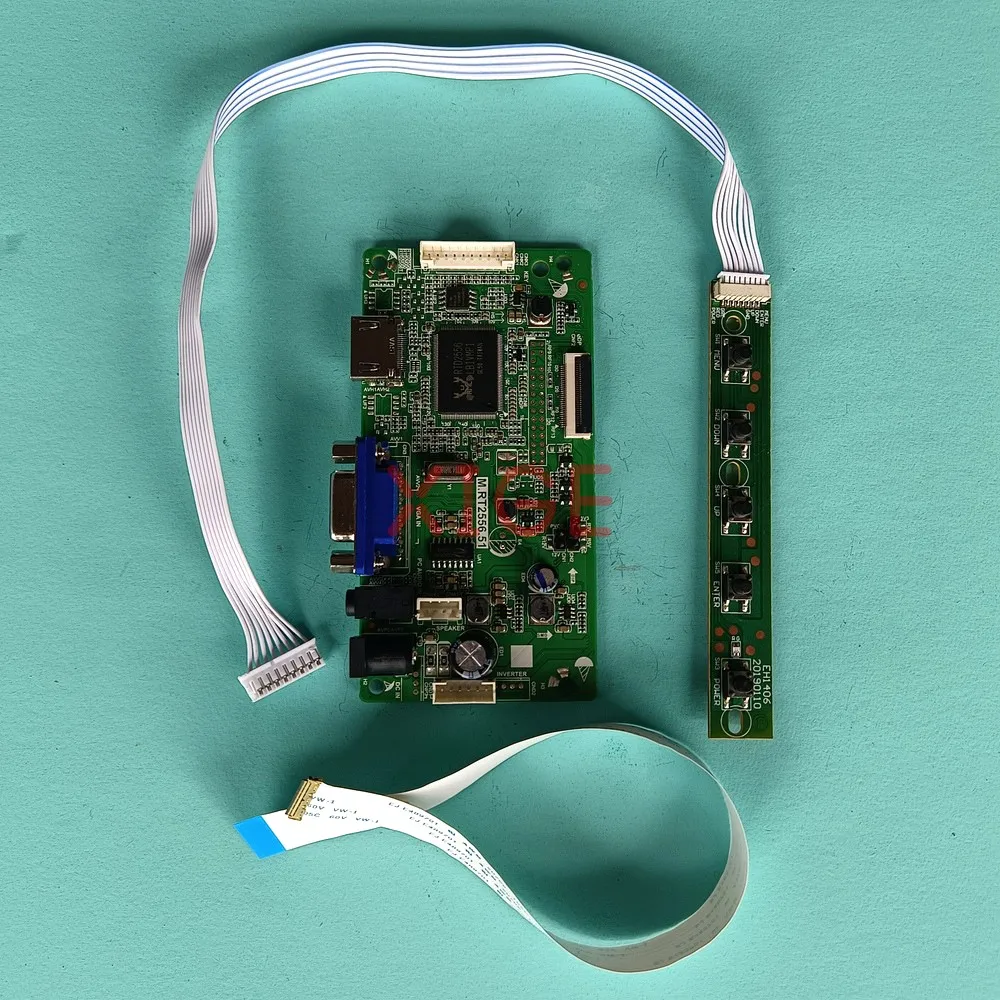 Controller Drive Board Fit N156HCG HB156FH1 N156HGE NT156FHM NV156FHM N156HCE N156HCA EDP-30Pin Panel 1920x1080 HDMI+VGA DIY Kit