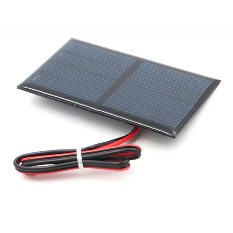1PC 1V 1,5V 2V 2,5V 3V 3,5V Mono/Poly Solar Panel 50mA 80mA 100mA 130mA 150mA 300mA Mini Runde/Quadratische DIY Solar Ladegerät
