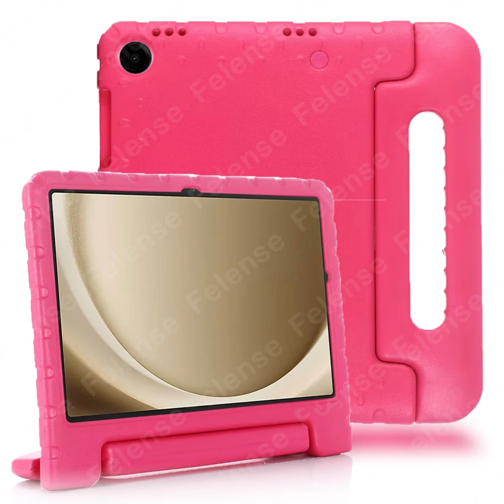 Case For Samsung Galaxy Tab A9 Plus 11.0 inch SM-X210 SM-X215 SM-X216 SM-X216B SM-X218 Handle Stand Kids Shockproof Cover Fundas