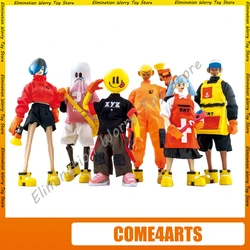Original COME4ARTS Space Salvage Squad Blind Box Smile J Figure Toys Doll Anime Figure Desktop Ornaments Model Christmas Gift