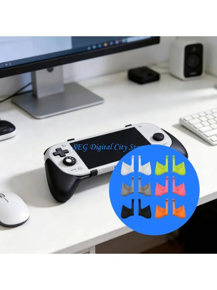 U75B Ergonomic Handle for Retroid Pocket 5 Easy Install Portable Holding Handle Gaming Accessories Console Controller Grip