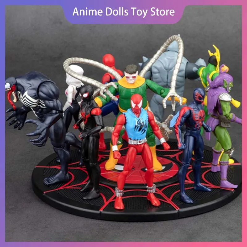 

Подлинная фигурка Человека-паука 13 см, 4 дюйма, мультяшная модель игрушки, подвижные суставы, украшение для комнаты, рабочего стола, коллекция кукол, подарок