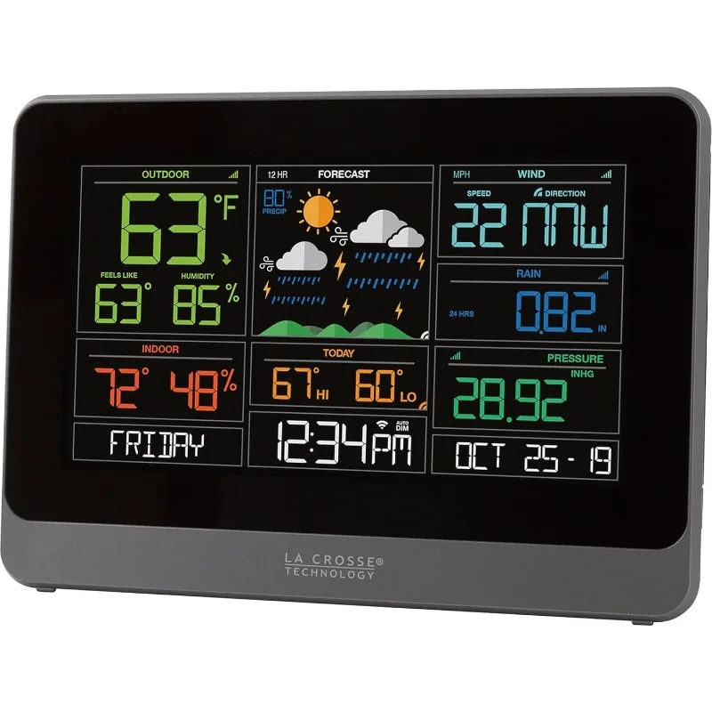 

C83100-INT WiFi Professional Weather Station, Indoor/Outdoor Temperature and Humidity with Included Thermo-Hygro Sensor