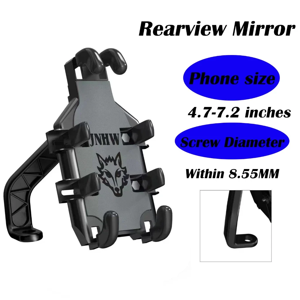 Large Size Phone Holder Motorcycle Mountain Bike Electric Bike Universal Fixed Frame for iPhone Xiaomi Samsung HUAWEI Stands