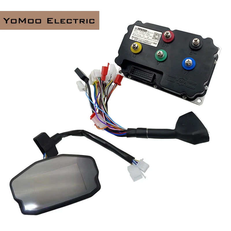 

Fardriver ND96530 96V DC 330A 4000W-7000W BLDC PMSM Sine Wave Controller With DKD ONE-LIN Display For Electric Motorcycle