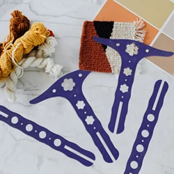Spinning Tool Niddy Noddy Yarn Holder Knitting Crochet Rotating Thread Spool Wool Winder Plastic skeins organizer measurement