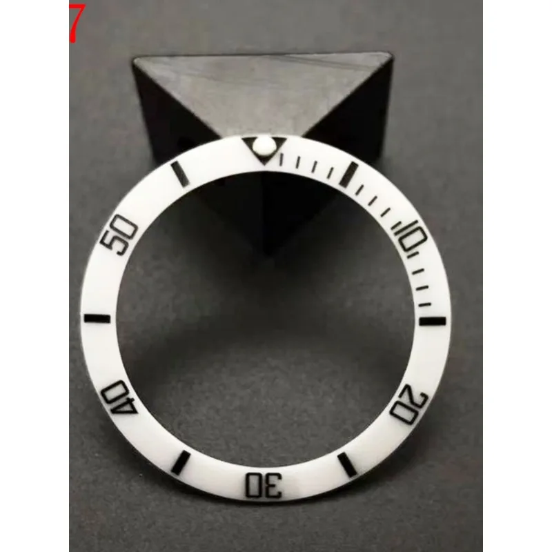 時計改造アクセサリー、セラミックリングSUBベゼル、代替直径38mm～30.5、接着剤不要。