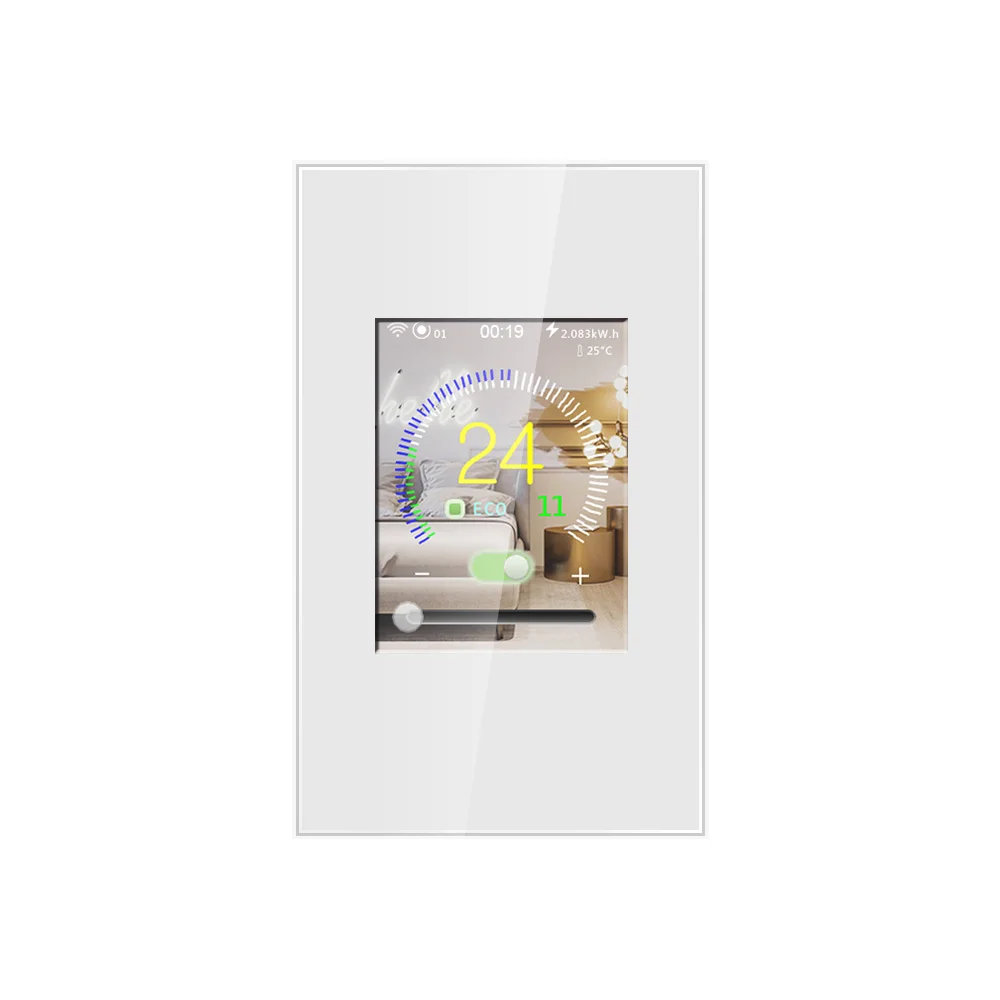 Lannon L8 Wifi Thermostat Switch Smart Temperature Heating Control Timer 16A Support Homekit Tuya LCD Screen Switch Panel